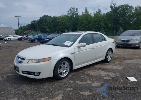 2008 Acura Tl 3.2 из США, поврежденный, VIN 19UUA66238A010409